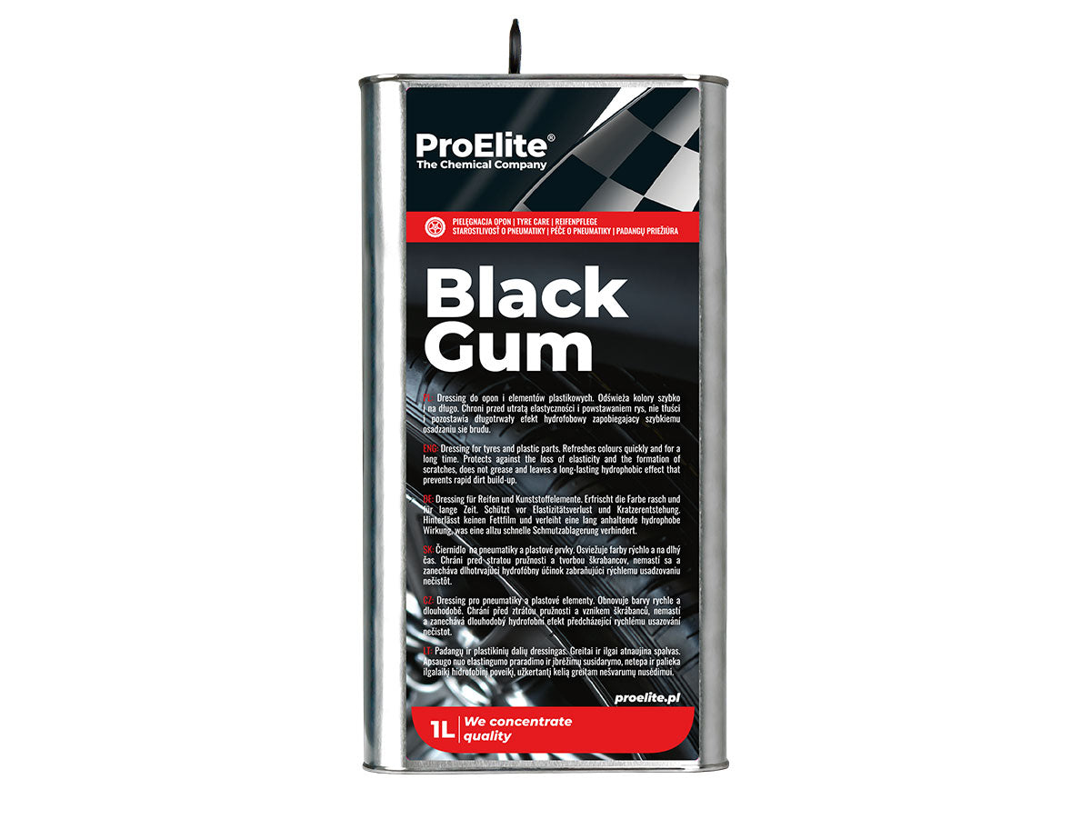 ProElite Black Gum Tire and Exterior Dressing 1L