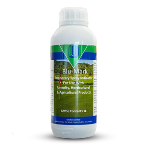 Blu-Mark Dye Spray Indicator for Weed Killer - Accurate Spraying, Reduced Drift - Made in Ireland