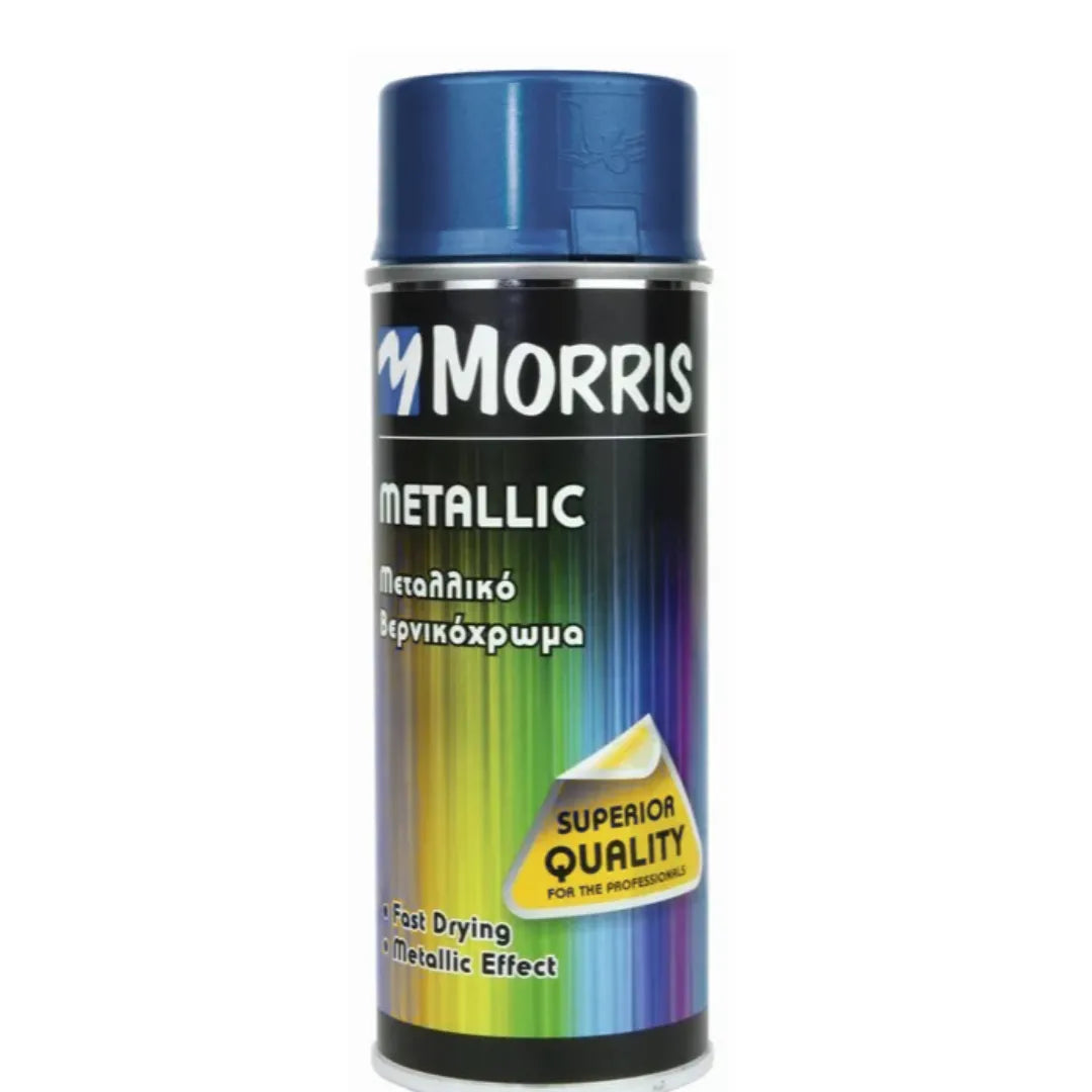 Morris Metallic Spray Paint Blue 400 ml