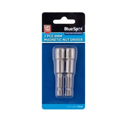  Blue Spot, 2PC 8MM MAG NUT DRIVE