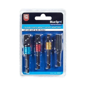 Blue Spot Impact Colour Coded socket Adaptors 