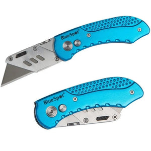 Bluespot Utility Knife / Heavy Duty Folding Utility Knife