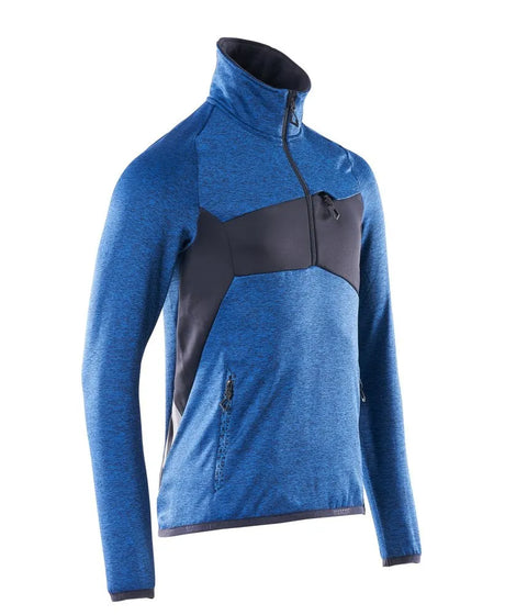 Mascot Accelerate Fleece Jumper Half Zip Blue/Navy