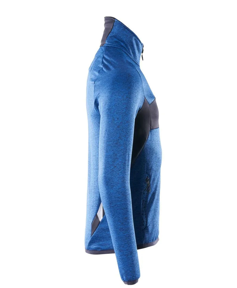 Mascot Accelerate Fleece Jumper Half Zip Blue/Navy