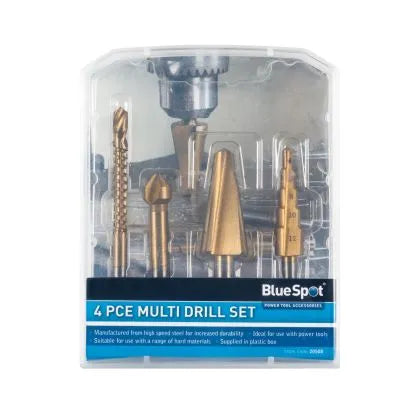 BlueSpot, 4pc Multi Drill Set 