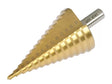 BlueSpot Step Drill 4-42mm - HSS Titanium Coated Precision Drill Bit