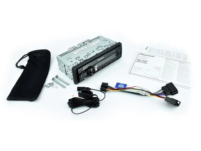 Bluetooth Radio MVH-S320BT - Pioneer | FM/AM, USB, AUX, Spotify Ready | Sparex S.173507
