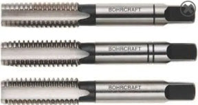 Bohrcraft Hand Tap Set Metric P2175 - M10 x 1.5mm Tap Set (3-Piece)