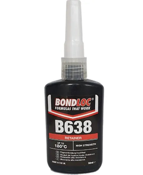 Bondloc BB63850 High Strength Retainer 50ml | Green Structural Adhesive for Cylindrical Components