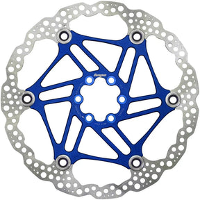 Hope Floating Disc Brake Rotor 200mm 6-Bolt Blue