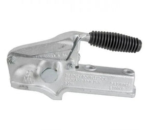 Bradley 750kg Hitch Coupling D201A - Cast Steel with Double Lock & Rubber Grip