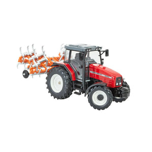 Britains Massey Ferguson 6290 Heritage Tractor & Cultivator Playset - 1:32 Scale