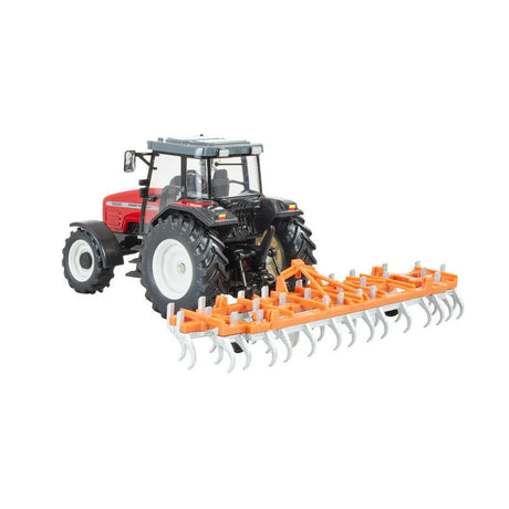 Britains Massey Ferguson 6290 Heritage Tractor & Cultivator Playset - 1:32 Scale