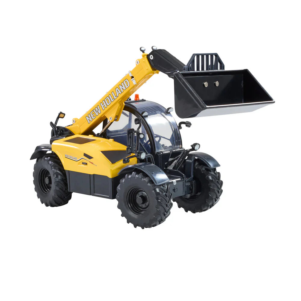 Britains 43395 New Holland TH7.42 Telehandler 1:32 - Die-Cast Model with Functional Arm