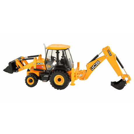 Britains JCB 3CX Backhoe Loader - 1:32 Scale Diecast Model with Working Features