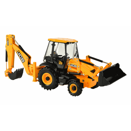 Britains JCB 3CX Backhoe Loader - 1:32 Scale Diecast Model with Working Features