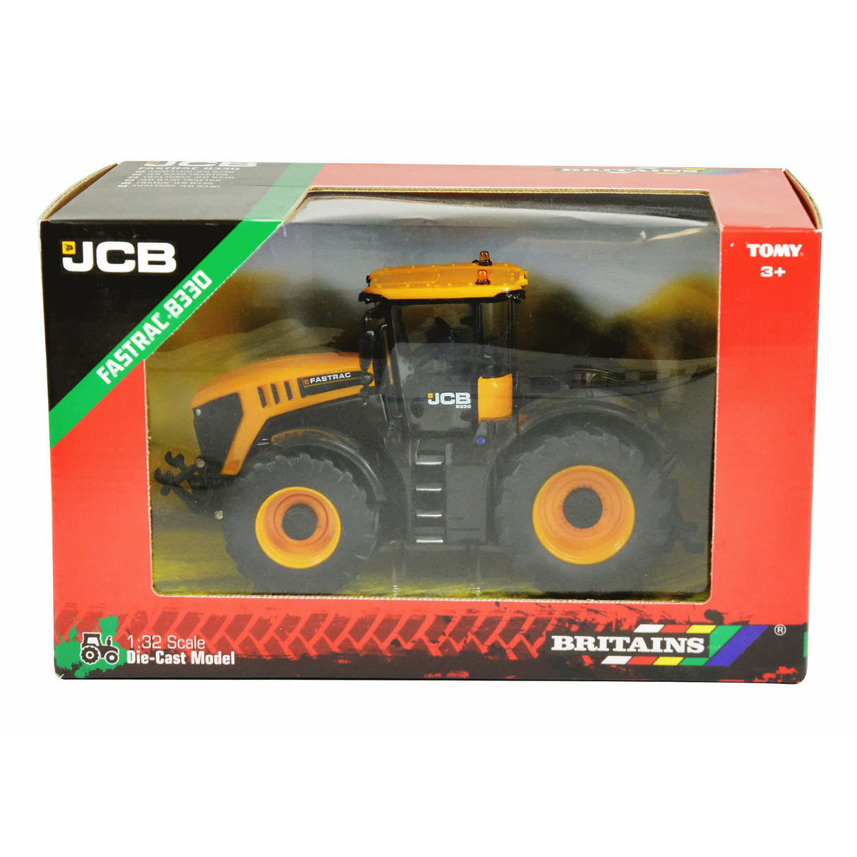 Britains JCB 8330 Fastrac Tractor 1:32 Scale Model 43206