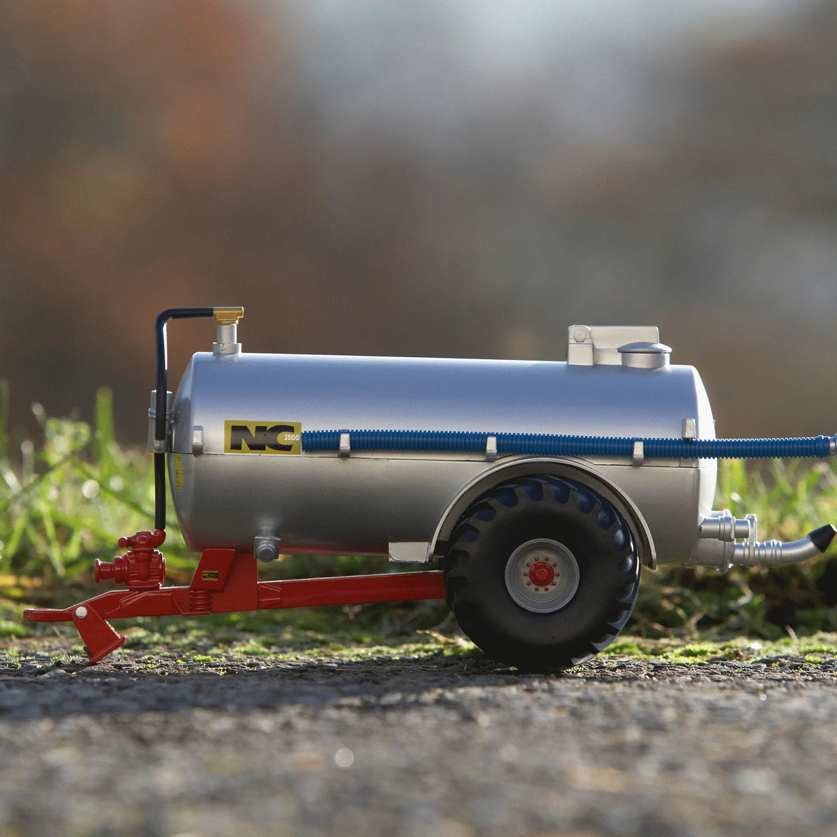 Britains NC Slurry Tanker (Fieldside) Silver 1:32 Scale Model 43238 