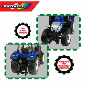 Britains New Holland T8.435 Tractor 1:32 Scale Model 43216 