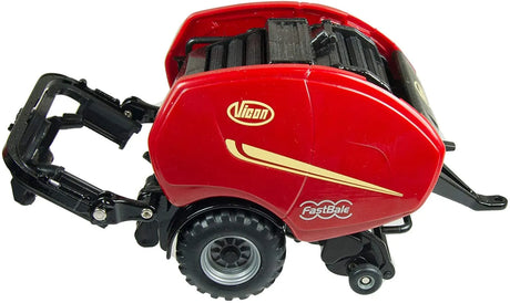 Britains Vicon FastBale Non-Stop Bale Wrapper Model - 1:32 Scale Die-Cast Farm Baler