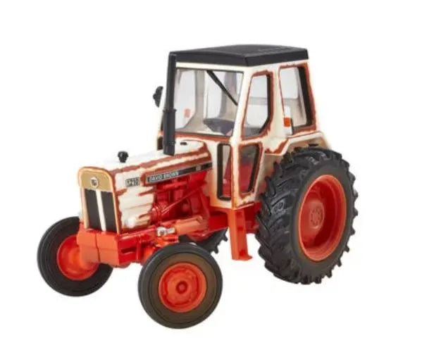 Britains Weathered David Brown 1210 Tractor Model - Authentic 1:32 Scale, Realistic Rust Finish