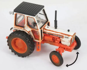 Britains Weathered David Brown 1210 Tractor Model - Authentic 1:32 Scale, Realistic Rust Finish
