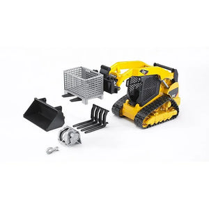 Bruder Box-Type Pallet, Winch, and Forks for Front Loader