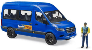 Bruder MB Sprinter Transfer with Driver - 1:16 Scale Minibus Toy