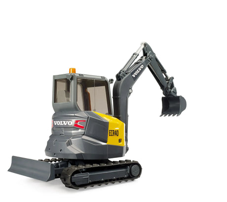 Bruder Volvo Compact Excavator ECR40 - 1:16 Scale Mini Digger Toy