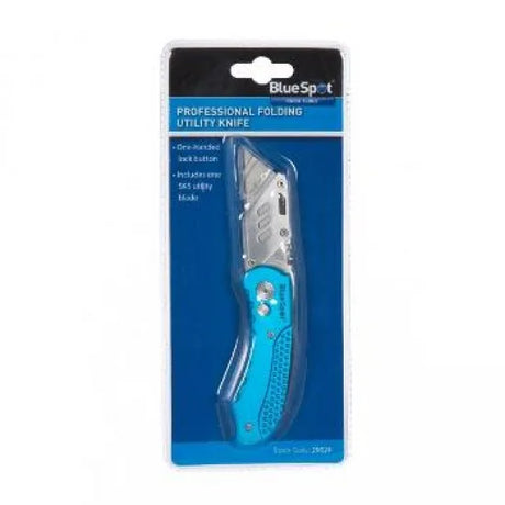 Bluespot Utility Knife / Heavy Duty Folding Utility Knife