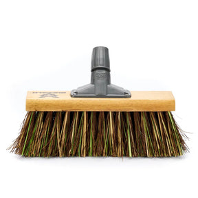 Buffalo Scavenger Stiff Bassine Broom Head 13" with Tuff-Lok Bracket