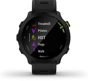 Garmin Forerunner 55 GPS Smartwatch Grey | Lightweight, Long Battery Life, Advanced Training Features