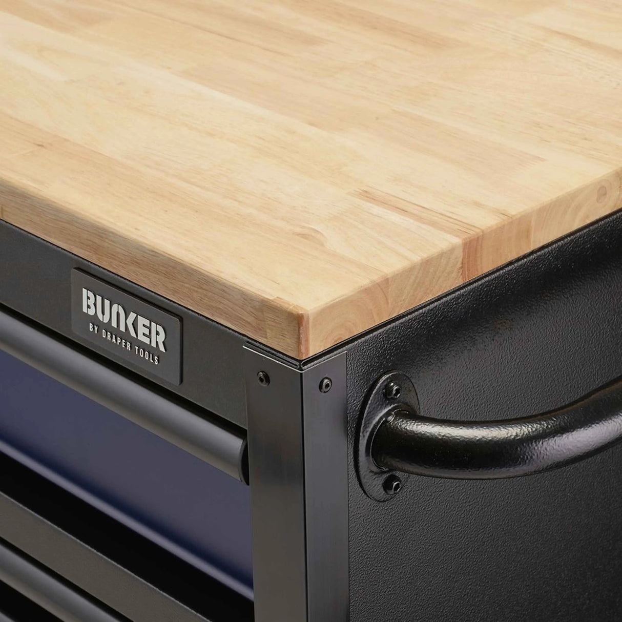 Bunker 10 Drawer Workbench Roller Tool Cabinet 56" Blue