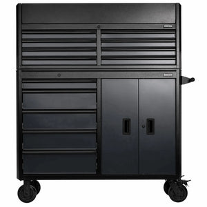BUNKER 13 Drawer Combined Roller Cabinet and Tool Chest 52" Grey