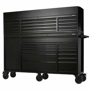BUNKER 25 Drawer Combined Roller Cabinet and Tool Chest 72" Black