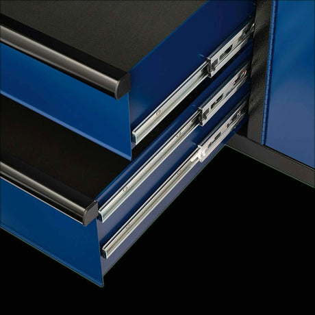BUNKER 13 Drawer Combined Roller Cabinet and Tool Chest 52" Blue