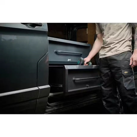 Bunker K1 Stacker Storage Drawer, Black