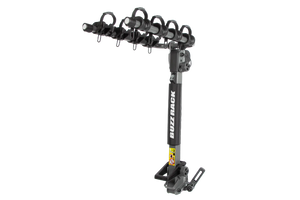 Buzzrack Buffalo 4 Bike Rack - Premium Tow Ball Mounted Carrier for 4 Bikes