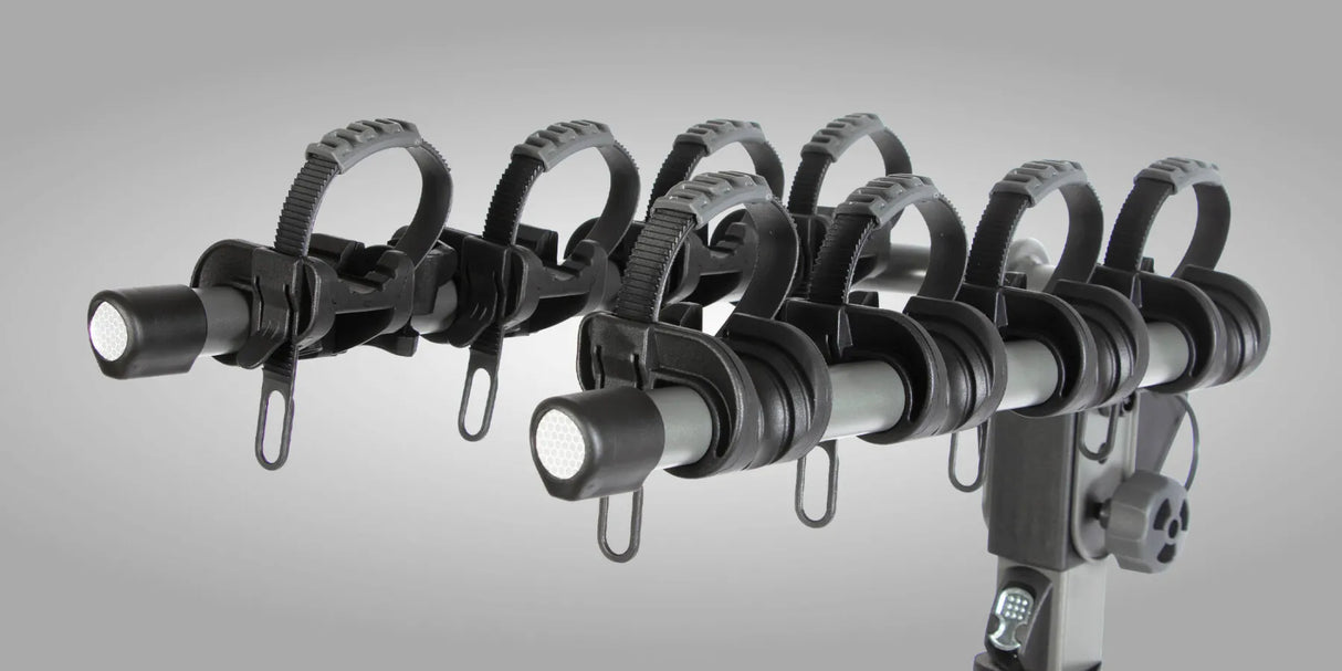 Buzzrack Buffalo 4 Bike Rack - Premium Tow Ball Mounted Carrier for 4 Bikes