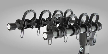 Buzzrack Buffalo 4 Bike Rack - Premium Tow Ball Mounted Carrier for 4 Bikes