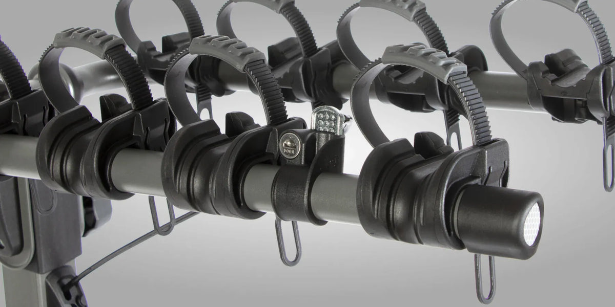 Buzzrack Buffalo 4 Bike Rack - Premium Tow Ball Mounted Carrier for 4 Bikes