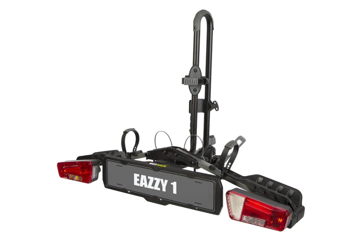 Buzzrack Eazzy 1 Bike Tow Bar Rack - Folding Platform with 13-Pin Plug