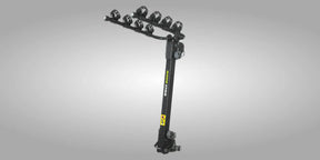 Buzzrack MOOSE 4 Bike Rack - Tow Ball Mounted Hang-On Carrier for 4 Bikes