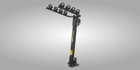 Buzzrack MOOSE 4 Bike Rack - Tow Ball Mounted Hang-On Carrier for 4 Bikes