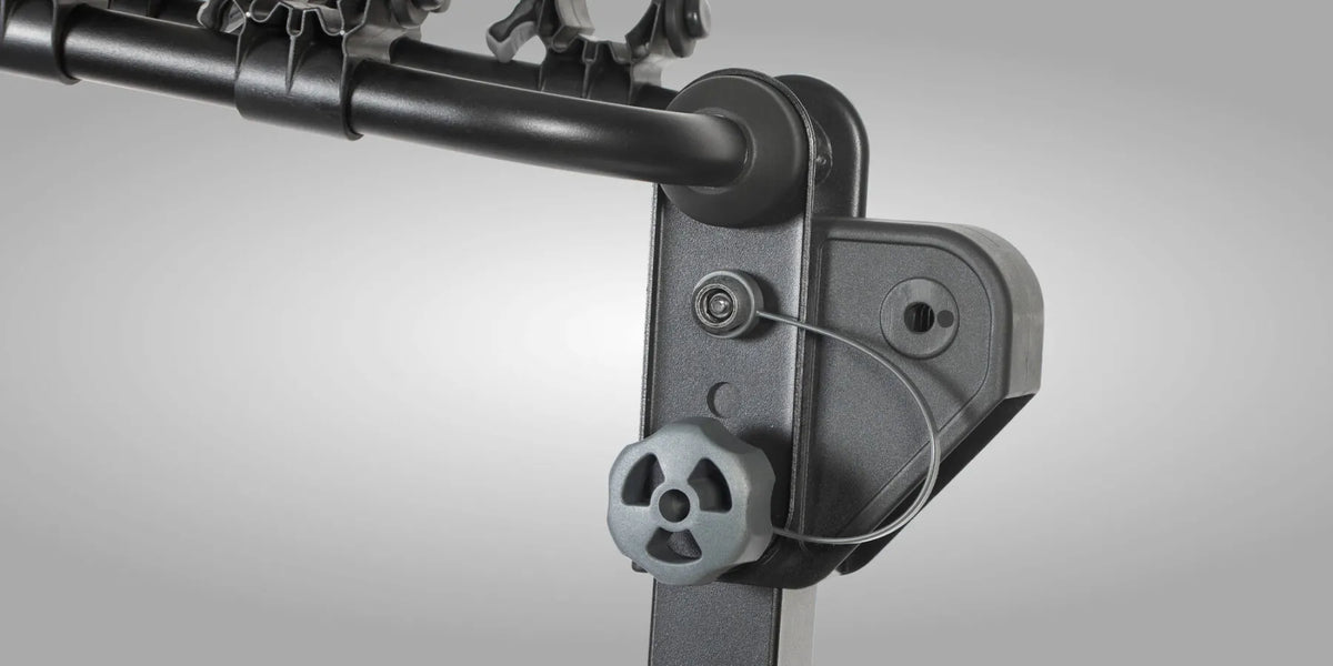 Buzzrack MOOSE 4 Bike Rack - Tow Ball Mounted Hang-On Carrier for 4 Bikes