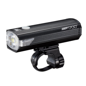 CatEye AMPP 1700 Front Bike Light - 1700 Lumen USB-C Rechargeable with Ultra Boost Mode