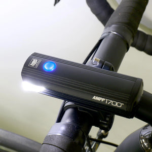 CatEye AMPP 1700 Front Bike Light - 1700 Lumen USB-C Rechargeable with Ultra Boost Mode