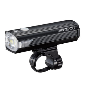 CatEye AMPP 2200 Front Bike Light - 2200 Lumen USB-C Rechargeable with Ultra Boost Mode