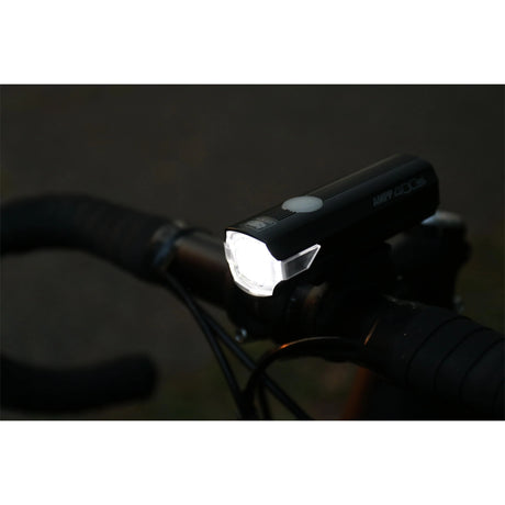Cateye AMPP 400S Front Bike Light - 400 Lumen USB-C Rechargeable with 5 Modes