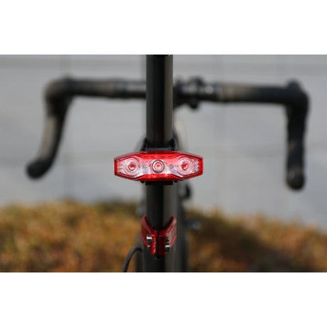 CatEye Viz 300 Rear Bike Light - 300 Lumen USB-C Rechargeable with Hyperflash & 300° Visibility